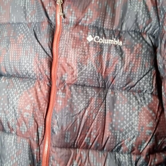 Columbia Thermal Coil Puffer Jacket Womens Large Puffer High Neck Full Zip - Picture 4 of 14